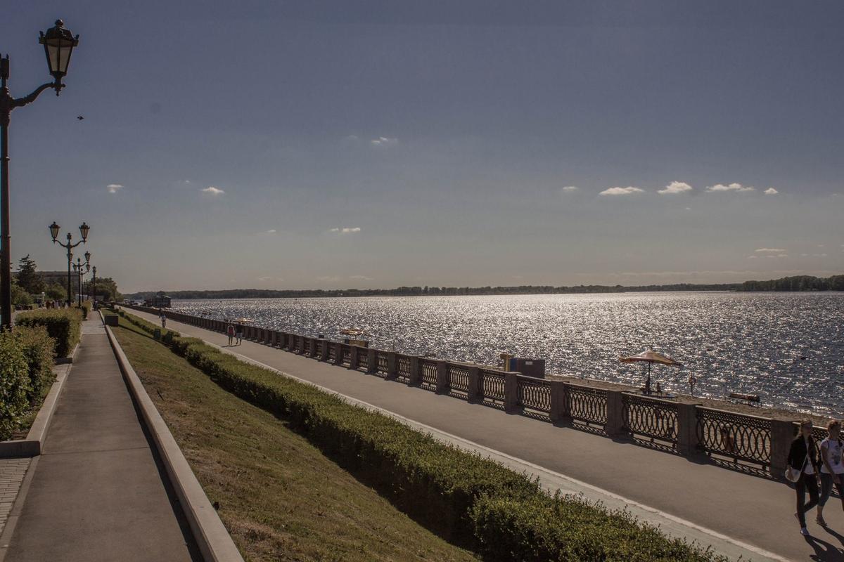 Набережная Волги в Самаре